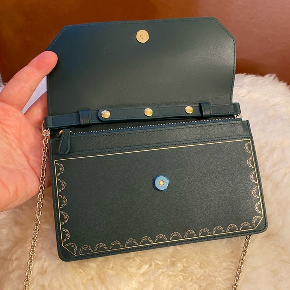New Authentic Cartier Guirlande Shoulder Bag, Gold Chain. - Picture 4 of 8